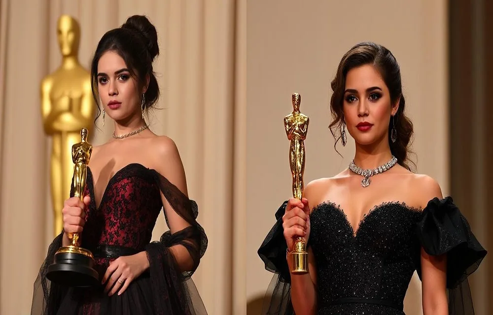 Oscar 2025: Emma Stone, Selena Gomez के ग्लैमरस अवतार